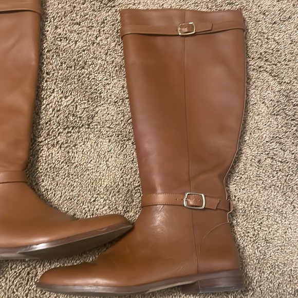 Ann Taylor Adalie Extended Calf Leather Boots - Picture 8 of 10